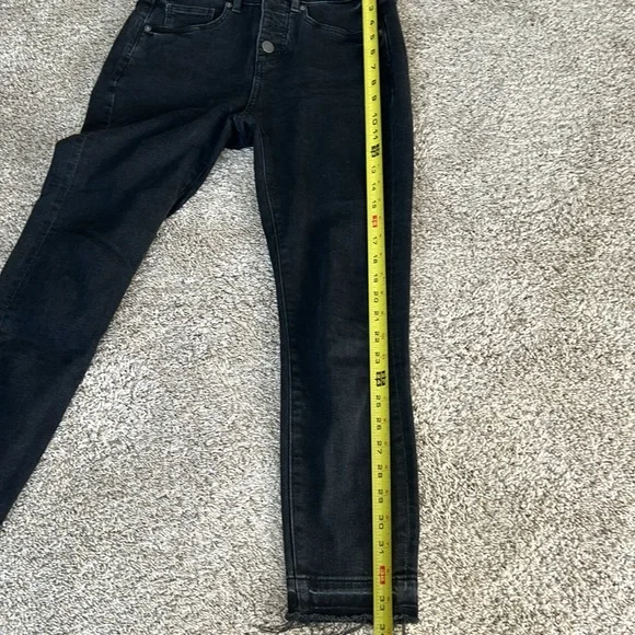 Loft women’s 26/2 HIGH WAIST SKINNY CROP jeans - Picture 7 of 7